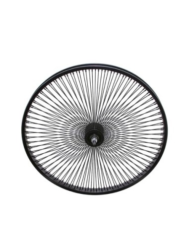 24 Steel Front Wheel 144 Spoke 14gBlack 3/8...